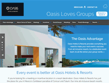 Tablet Screenshot of groupsatoasis.com